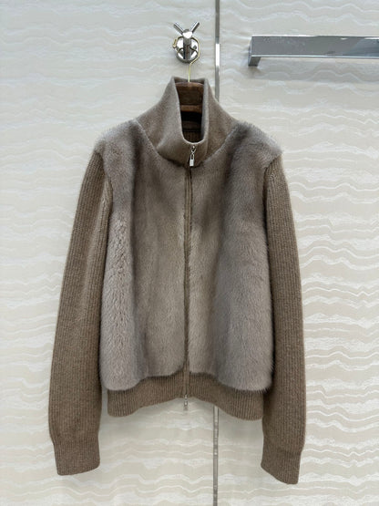 Loro 25fw mink jacket