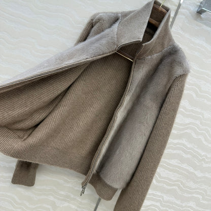 Loro 25fw mink jacket