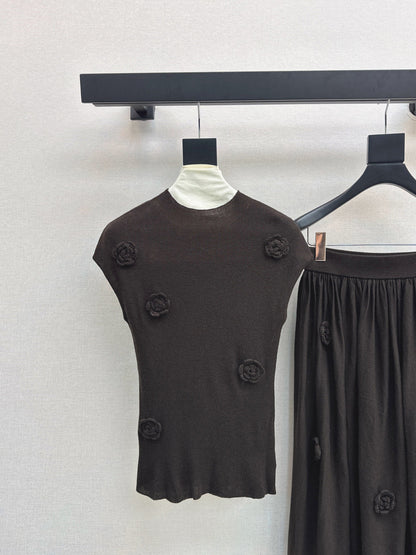 Chan 25fw knitted suit