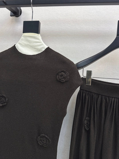 Chan 25fw knitted suit