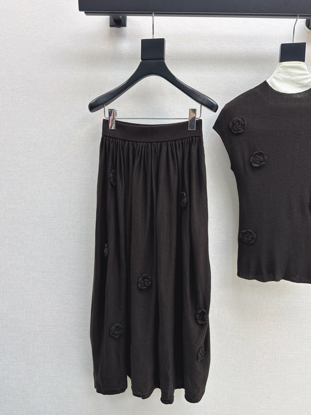 Chan 25fw knitted suit
