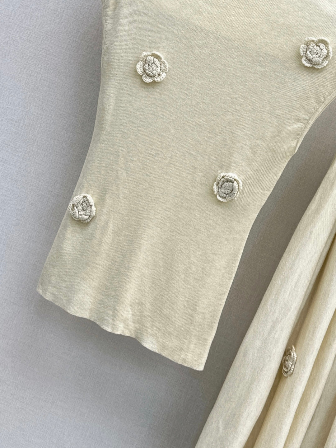 Chan 25fw knitted suit