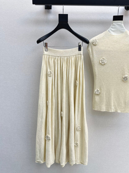 Chan 25fw knitted suit