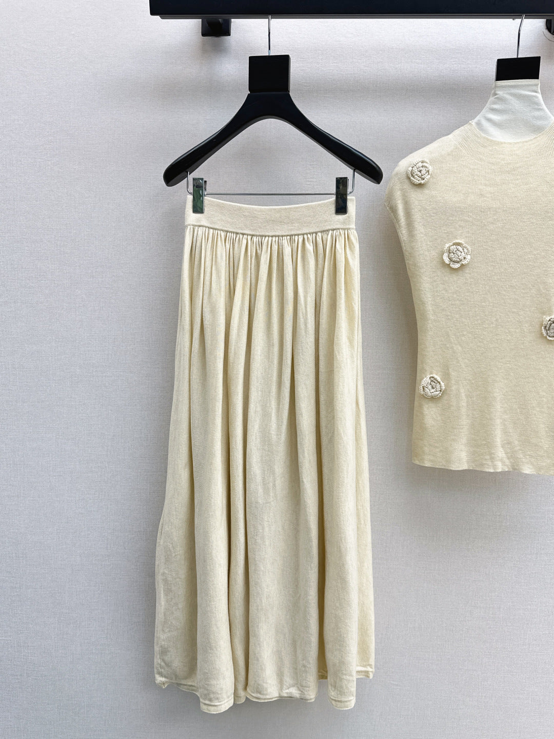 Chan 25fw knitted suit