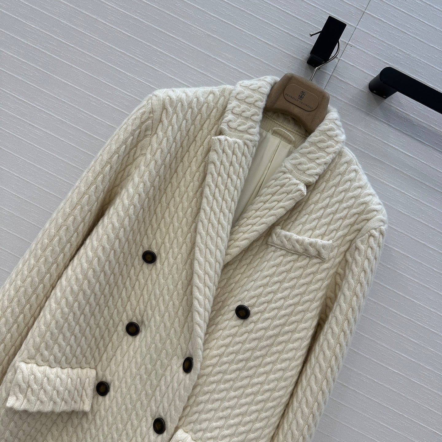 Brune 25fw knitted jacket