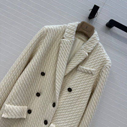 Brune 25fw knitted jacket