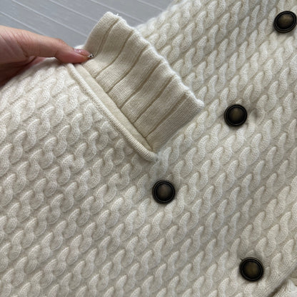 Brune 25fw knitted jacket