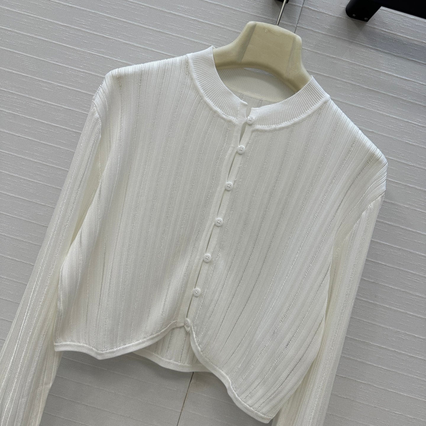 Alai 25fw cardigan smock