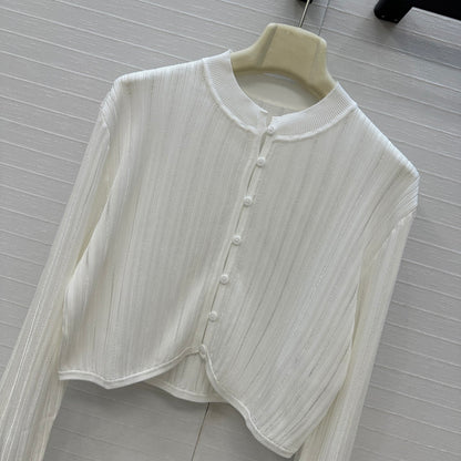 Alai 25fw cardigan smock