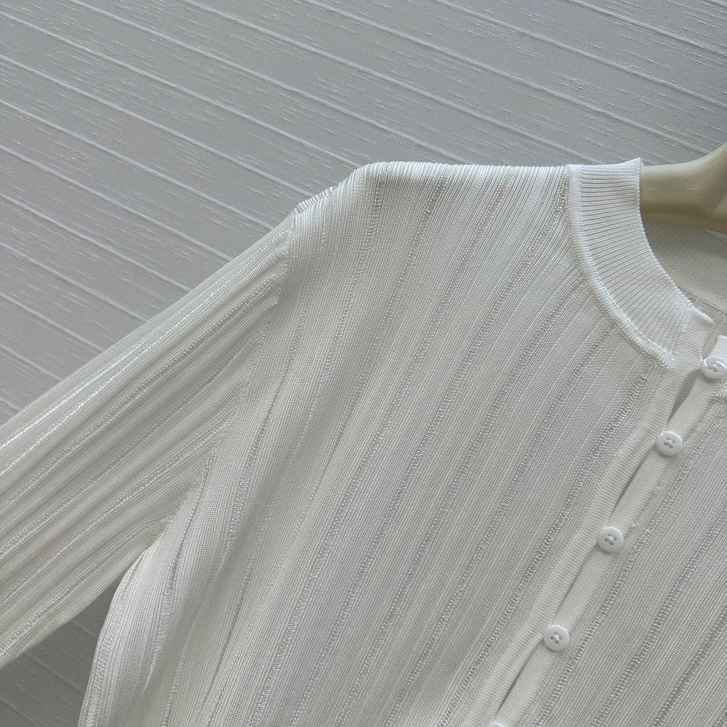 Alai 25fw cardigan smock