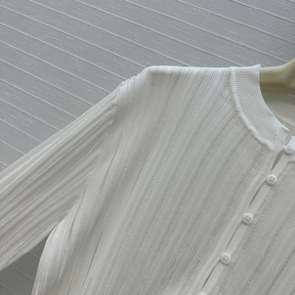 Alai 25fw cardigan smock