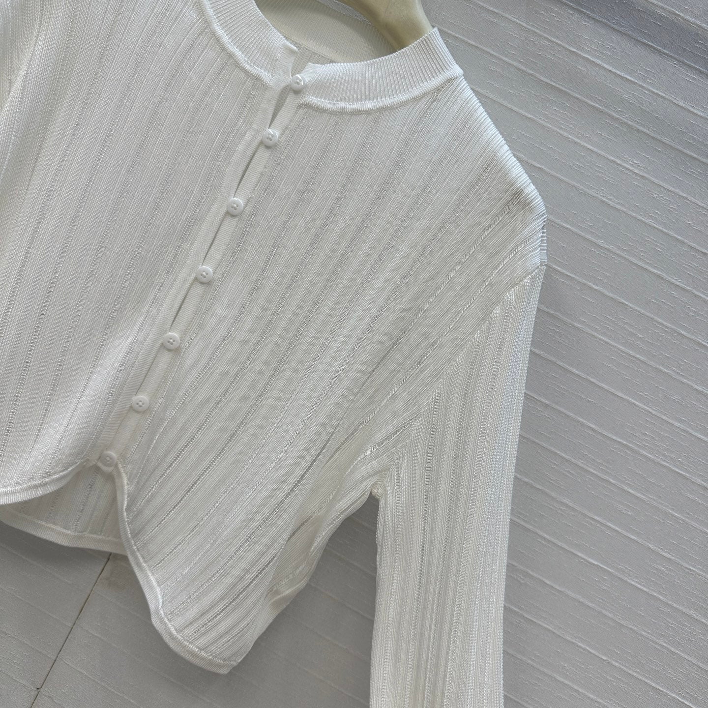 Alai 25fw cardigan smock