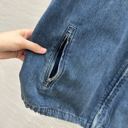 Miu 25fw denim vest