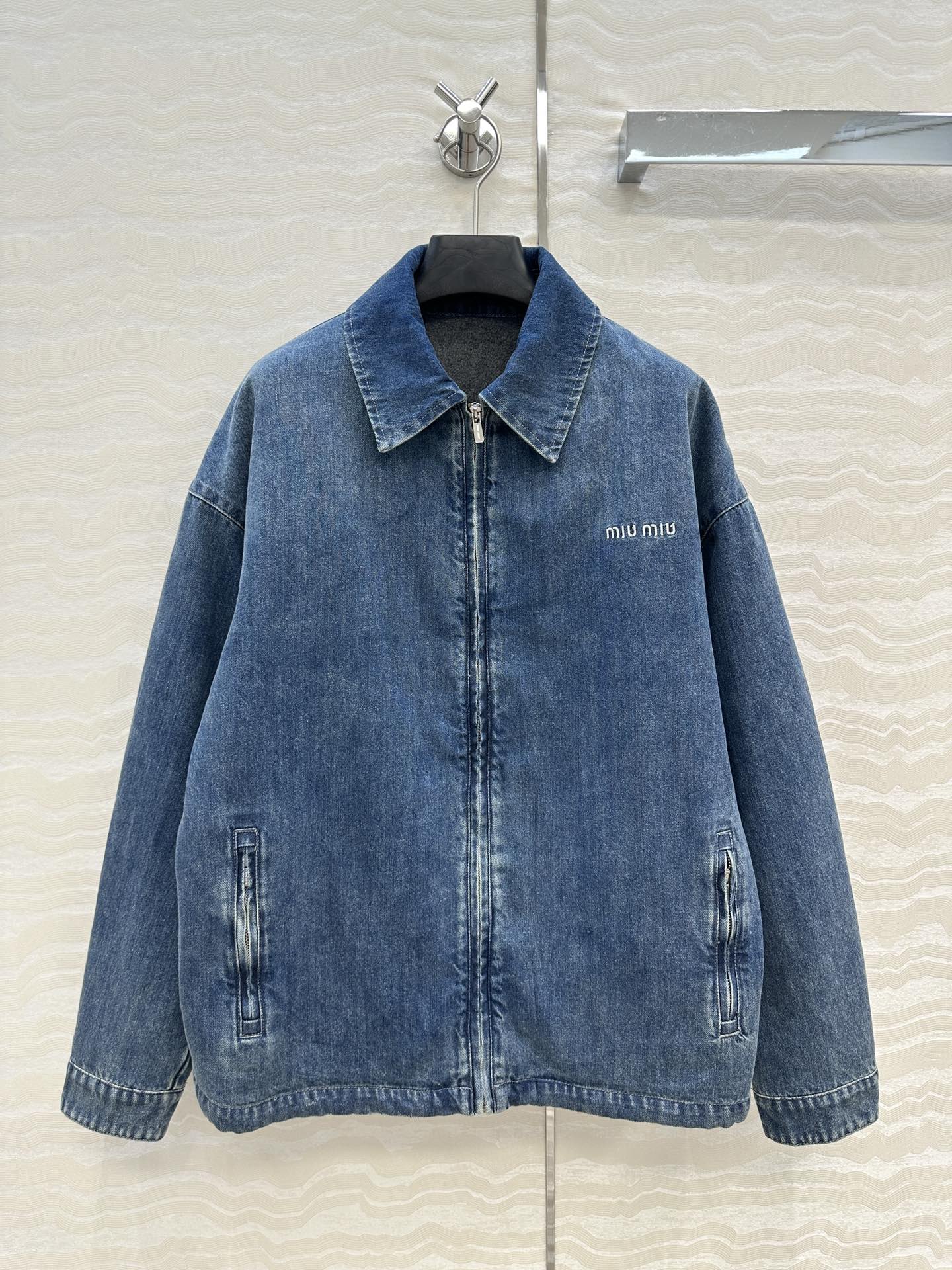 Miu 25fw denim jacket