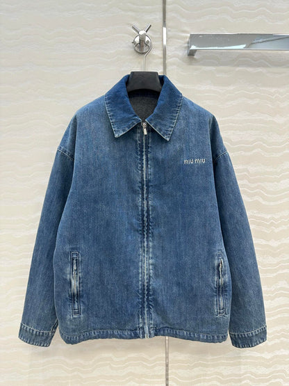 Miu 25fw denim jacket