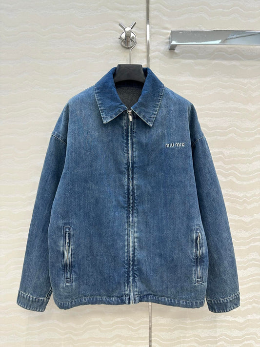 Miu 25fw denim jacket