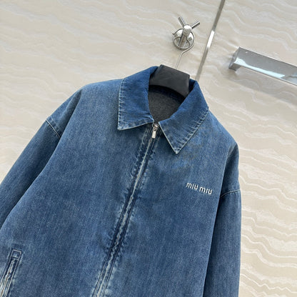 Miu 25fw denim jacket