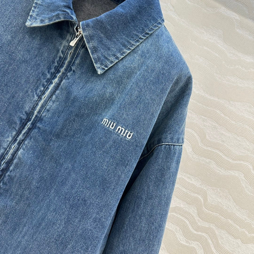 Miu 25fw denim jacket