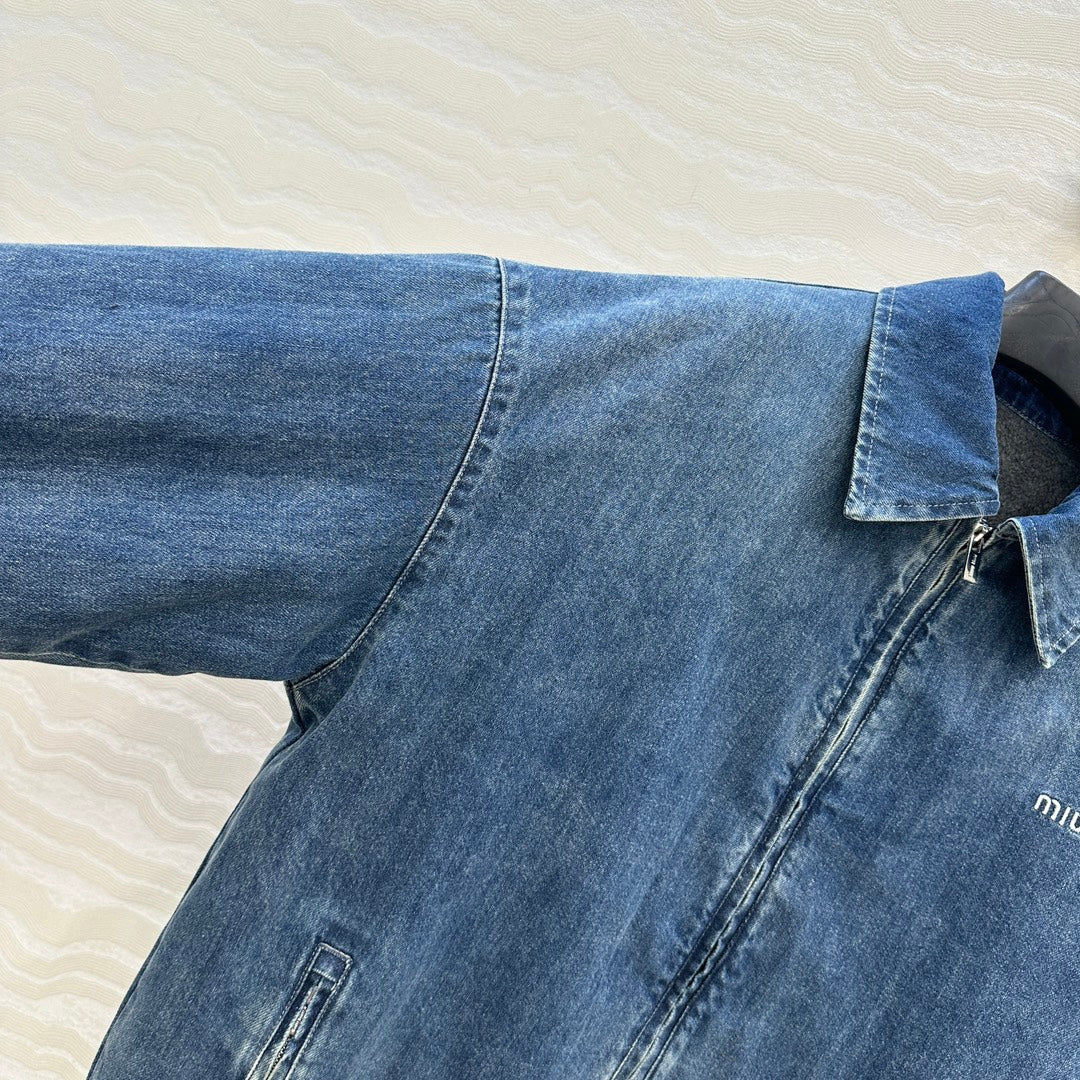 Miu 25fw denim jacket
