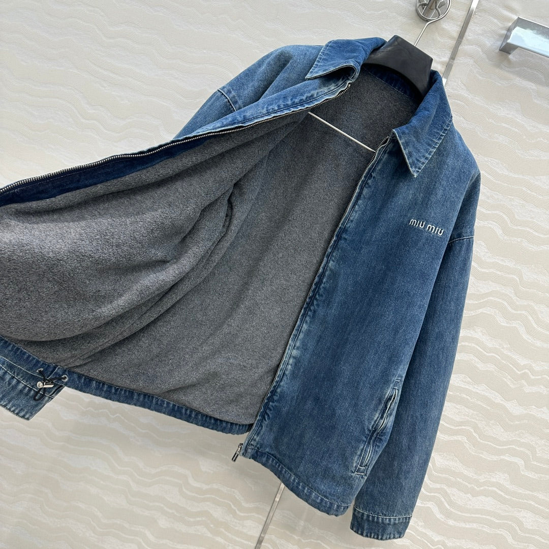 Miu 25fw denim jacket