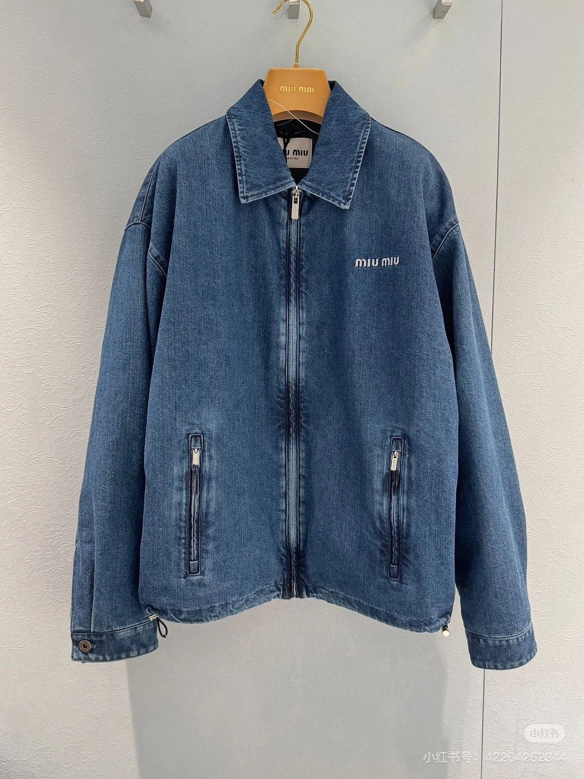 Miu 25fw denim jacket