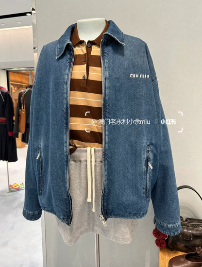 Miu 25fw denim jacket