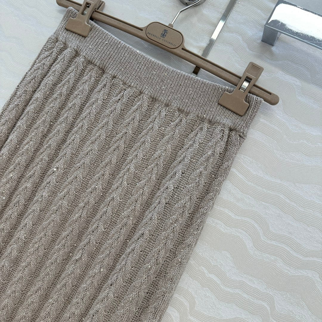 Brune 25fw linen skirts