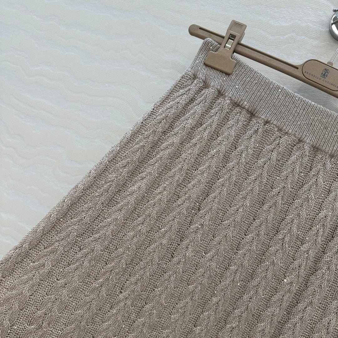 Brune 25fw linen skirts