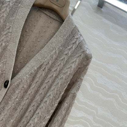 Brune 25fw knitted cardigan