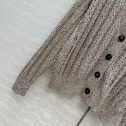 Brune 25fw knitted cardigan