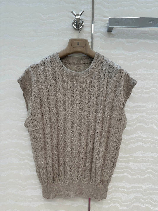 Brune 25fw knitted vest