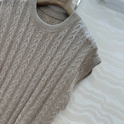 Brune 25fw knitted vest