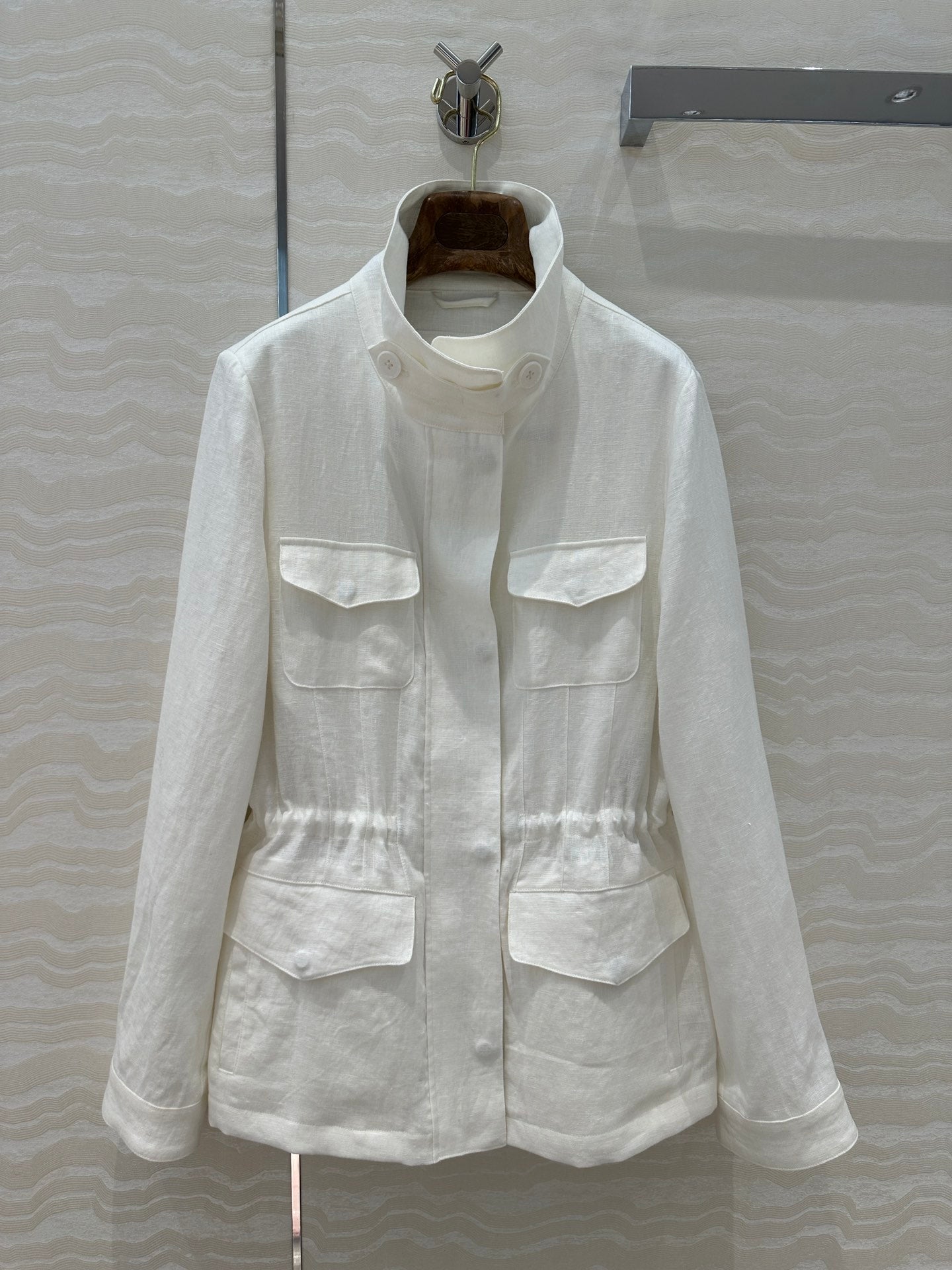 Loro 25fw linen jacket