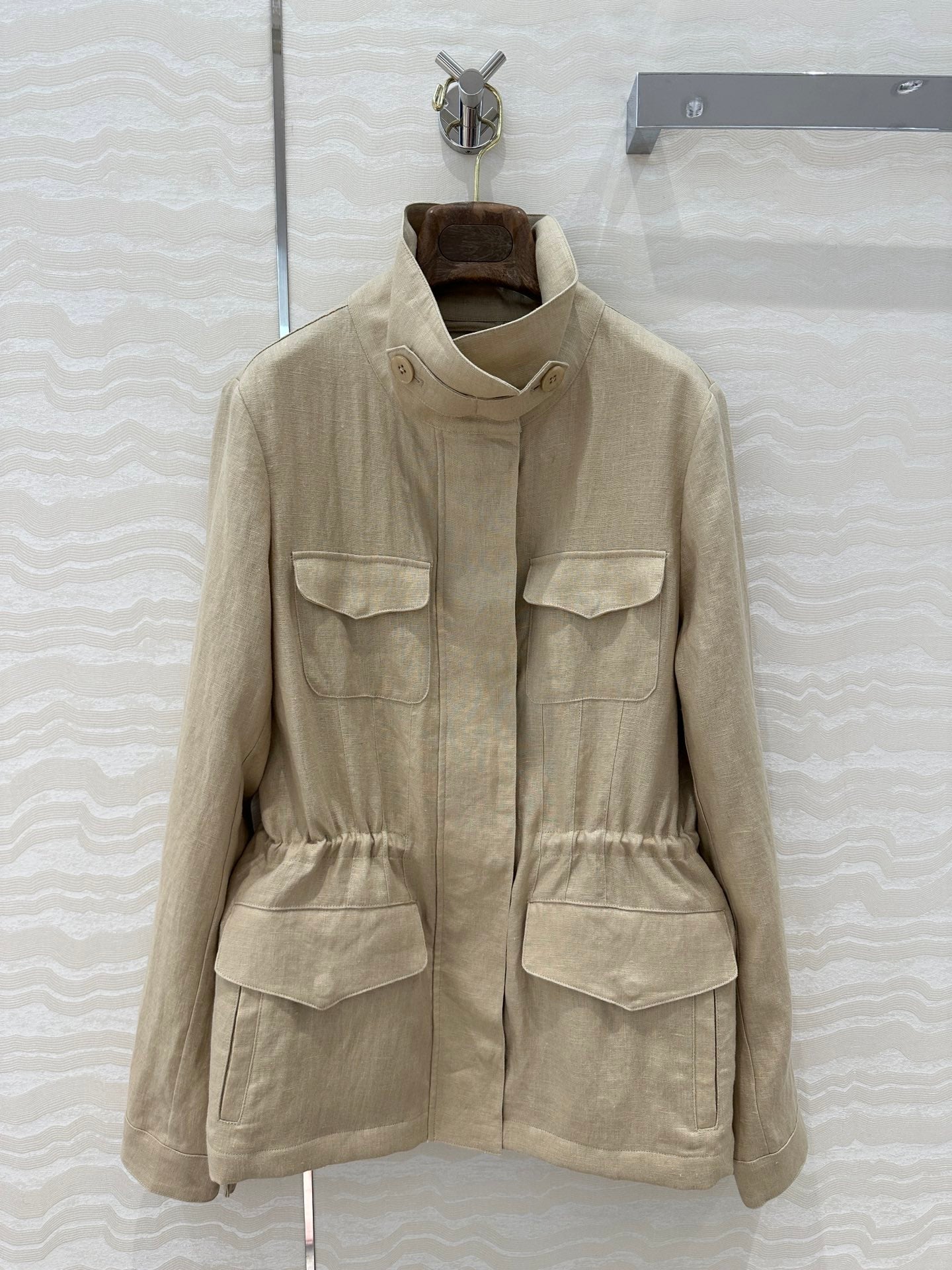 Loro 25fw linen jacket