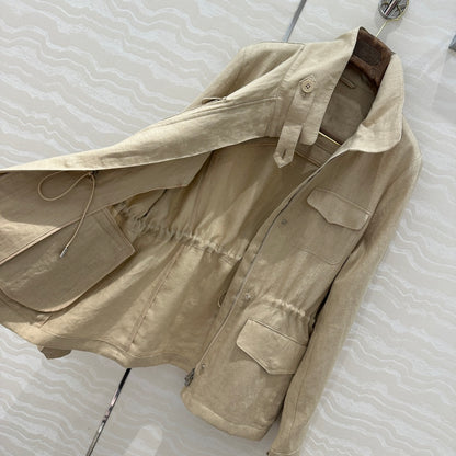 Loro 25fw linen jacket