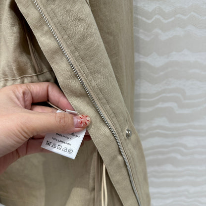 Loro 25fw linen jacket