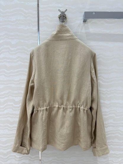 Loro 25fw linen jacket