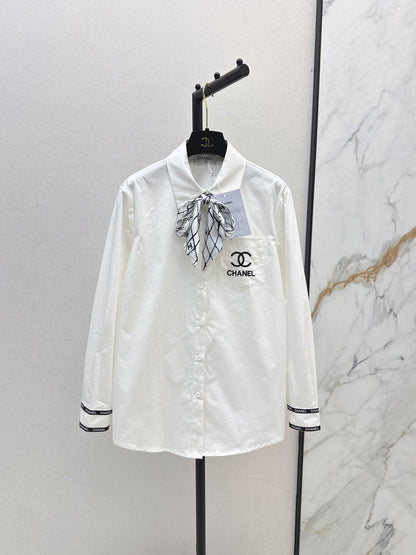 Chan 25fw scarf shirt