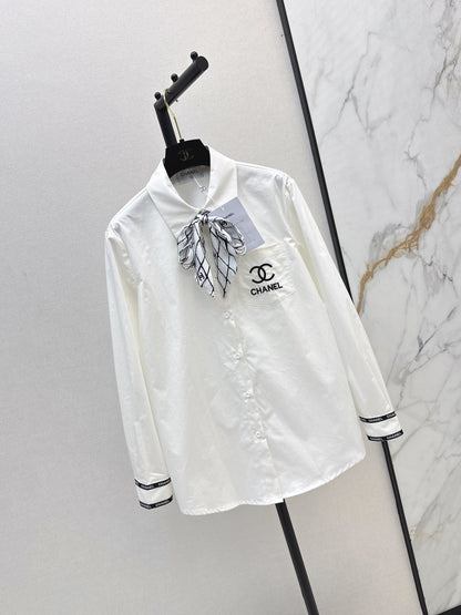 Chan 25fw scarf shirt