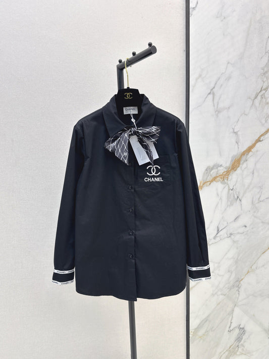 Chan 25fw scarf shirt