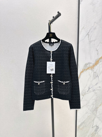 Chan 25fw knitted jacket