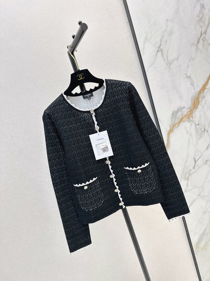 Chan 25fw knitted jacket
