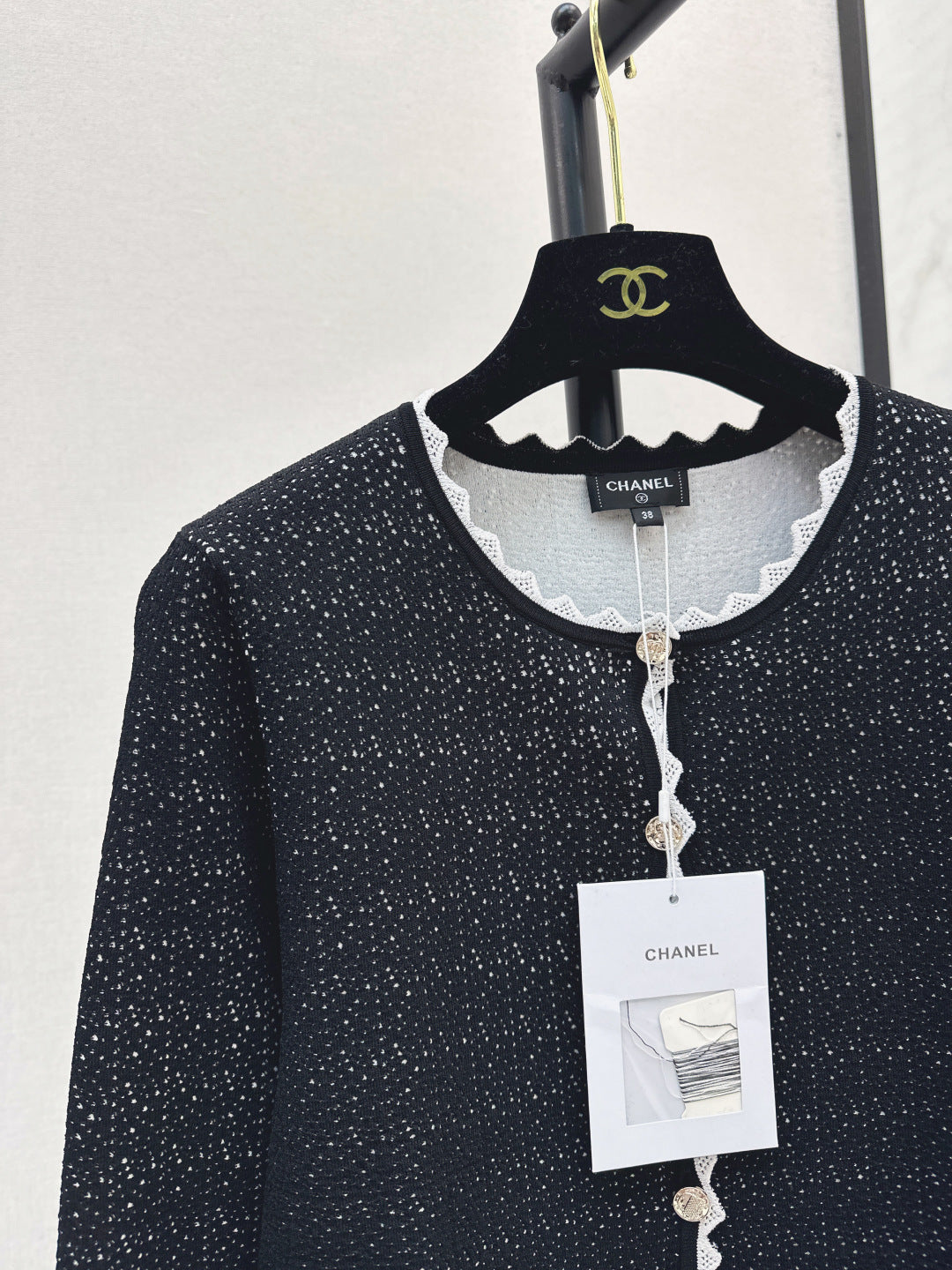 Chan 25fw knitted jacket