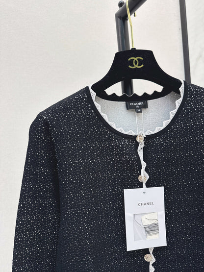 Chan 25fw knitted jacket
