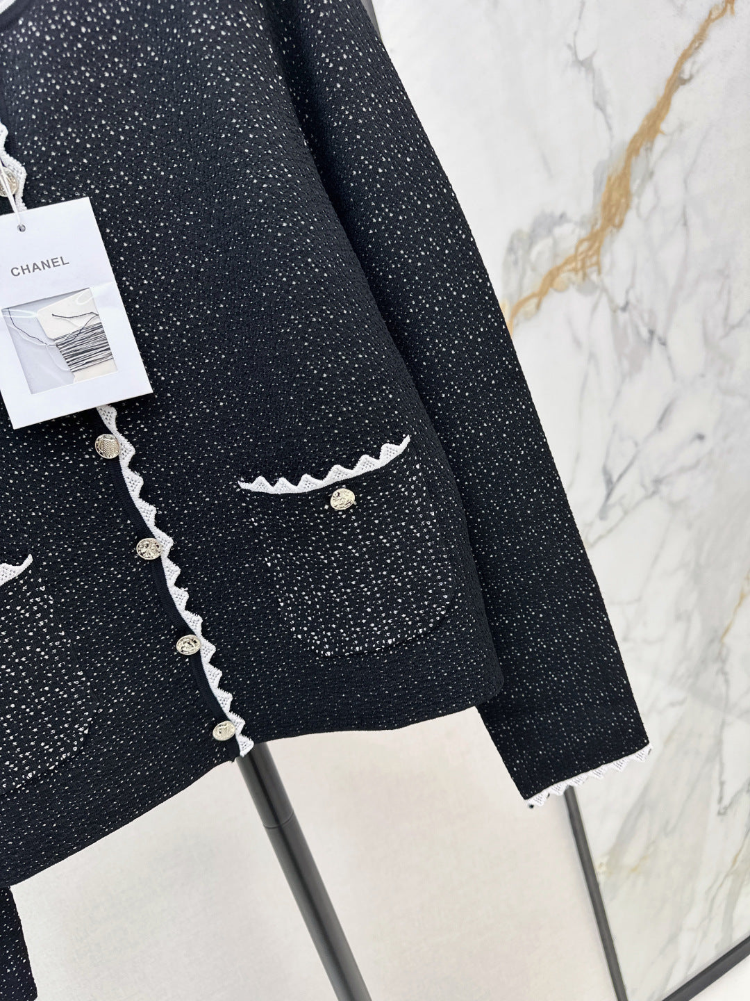 Chan 25fw knitted jacket
