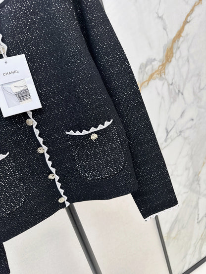 Chan 25fw knitted jacket