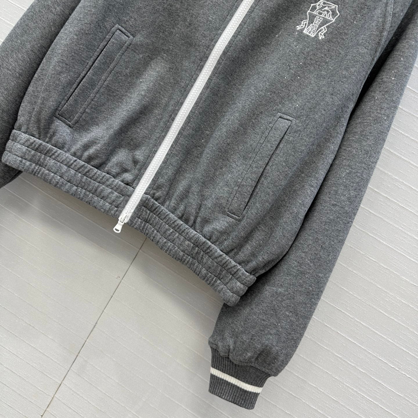 Brune 25fw embroidered suit