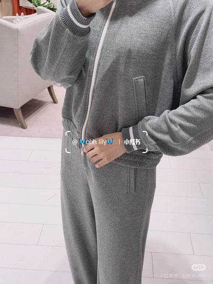 Brune 25fw embroidered suit