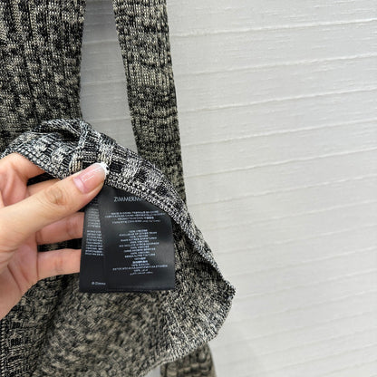 Zimmer 25fw knitted shirt
