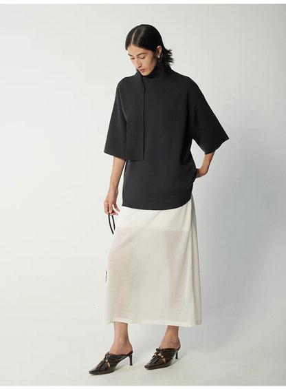 Row 25fw down t-shirt